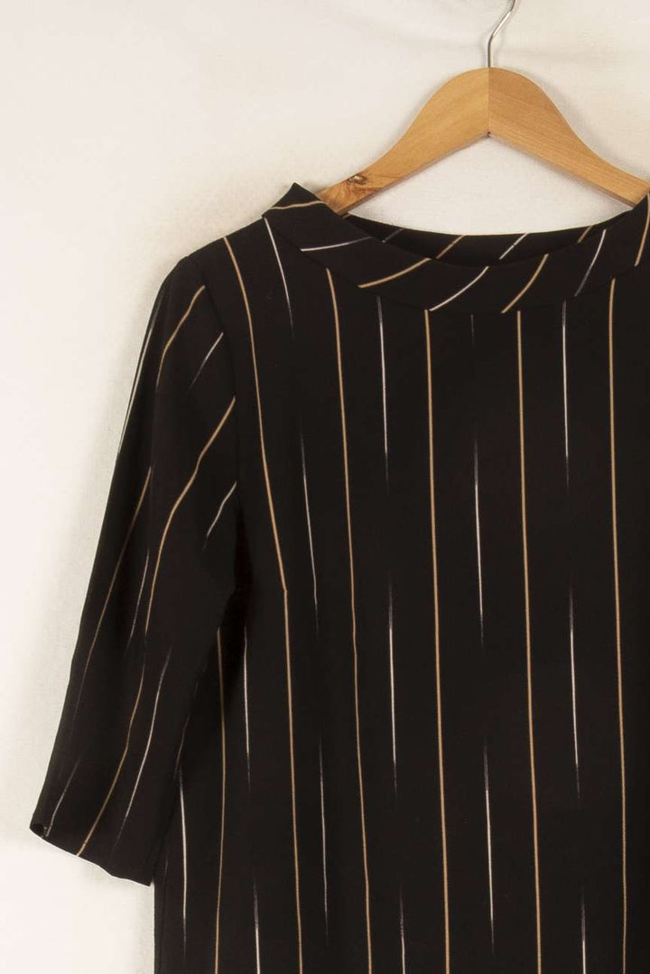 Blouse Noire - Taille S/36 de la marque La Fée Maraboutée | PARAD48330 - Vendu par Paradigme - Image 3