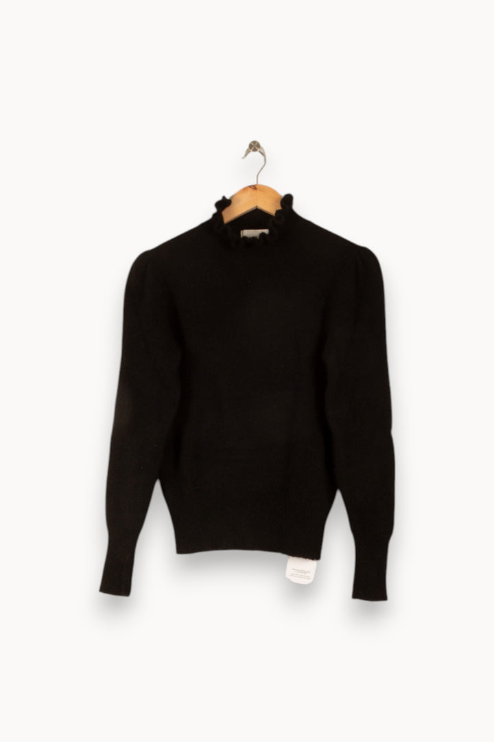 Sweat Noir - Taille S/36 de la marque ba&sh | PARAD48333 - Vendu par Paradigme - Image 2