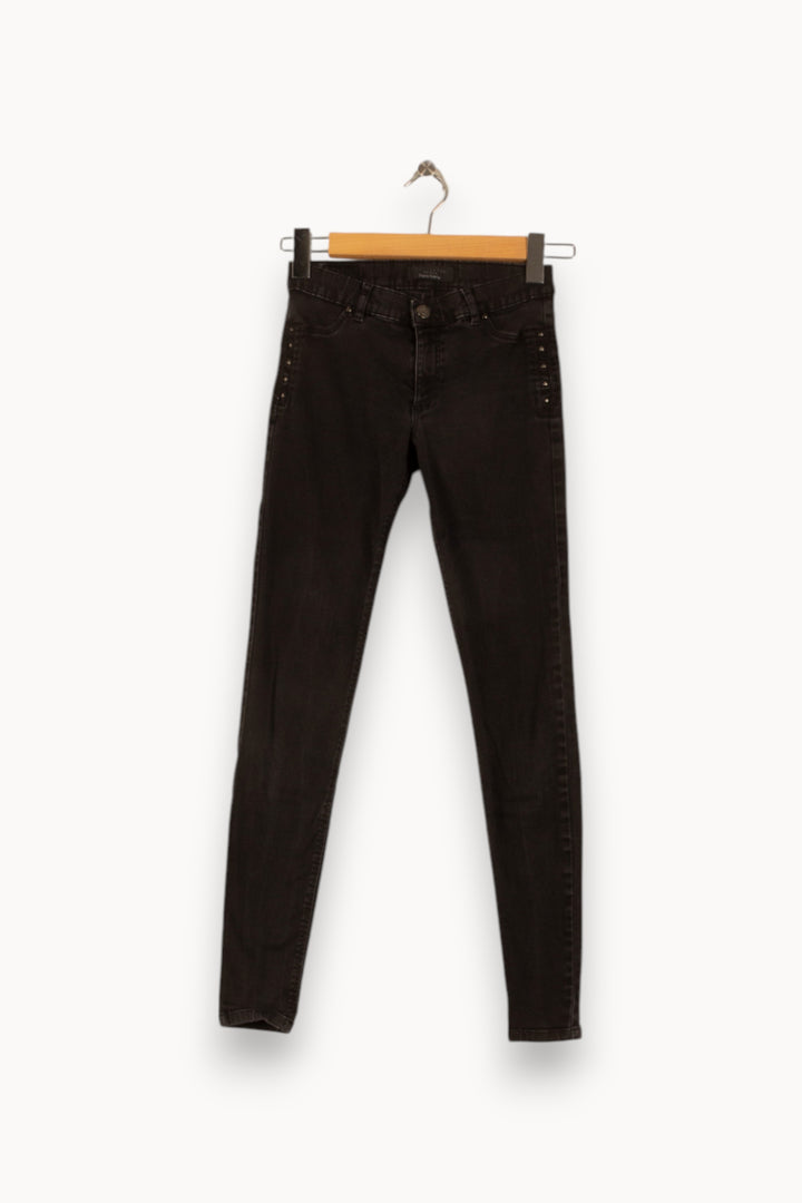 Jean Noir - Taille S/36 de la marque IKKS | PARAD48334 - Vendu par Paradigme - Image 2