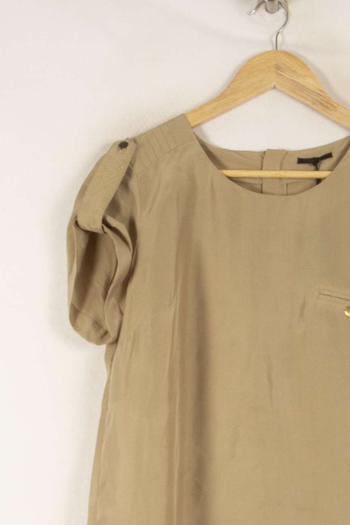 Blouse Beige - Taille M/38 de la marque IKKS | PARAD48338 - Vendu par Paradigme - Image 3