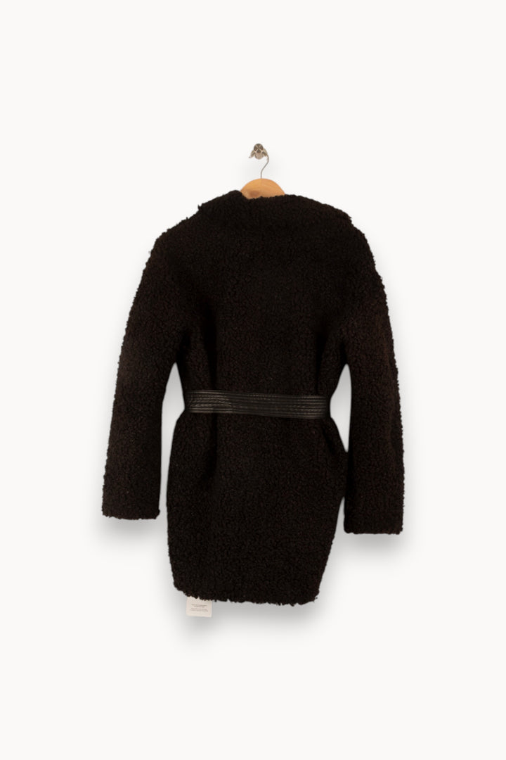 Manteau Long Noir - Taille M/38 de la marque IKKS | PARAD48340 - Vendu par Paradigme - Image 4