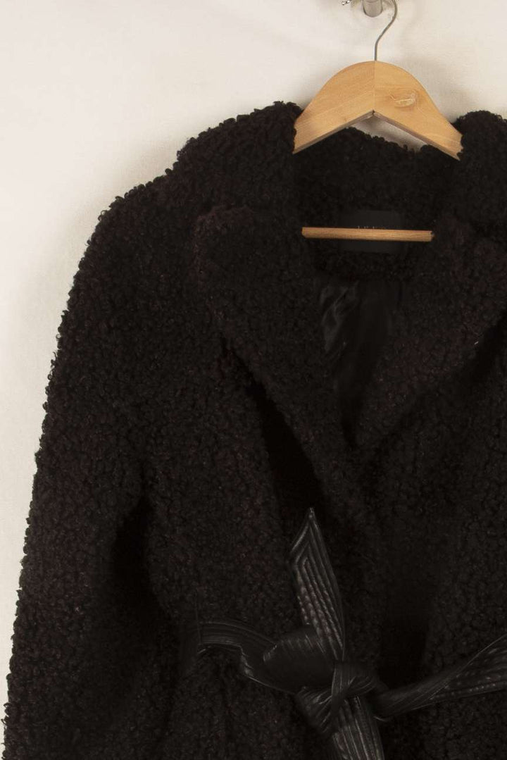 Manteau Long Noir - Taille M/38 de la marque IKKS | PARAD48340 - Vendu par Paradigme - Image 3