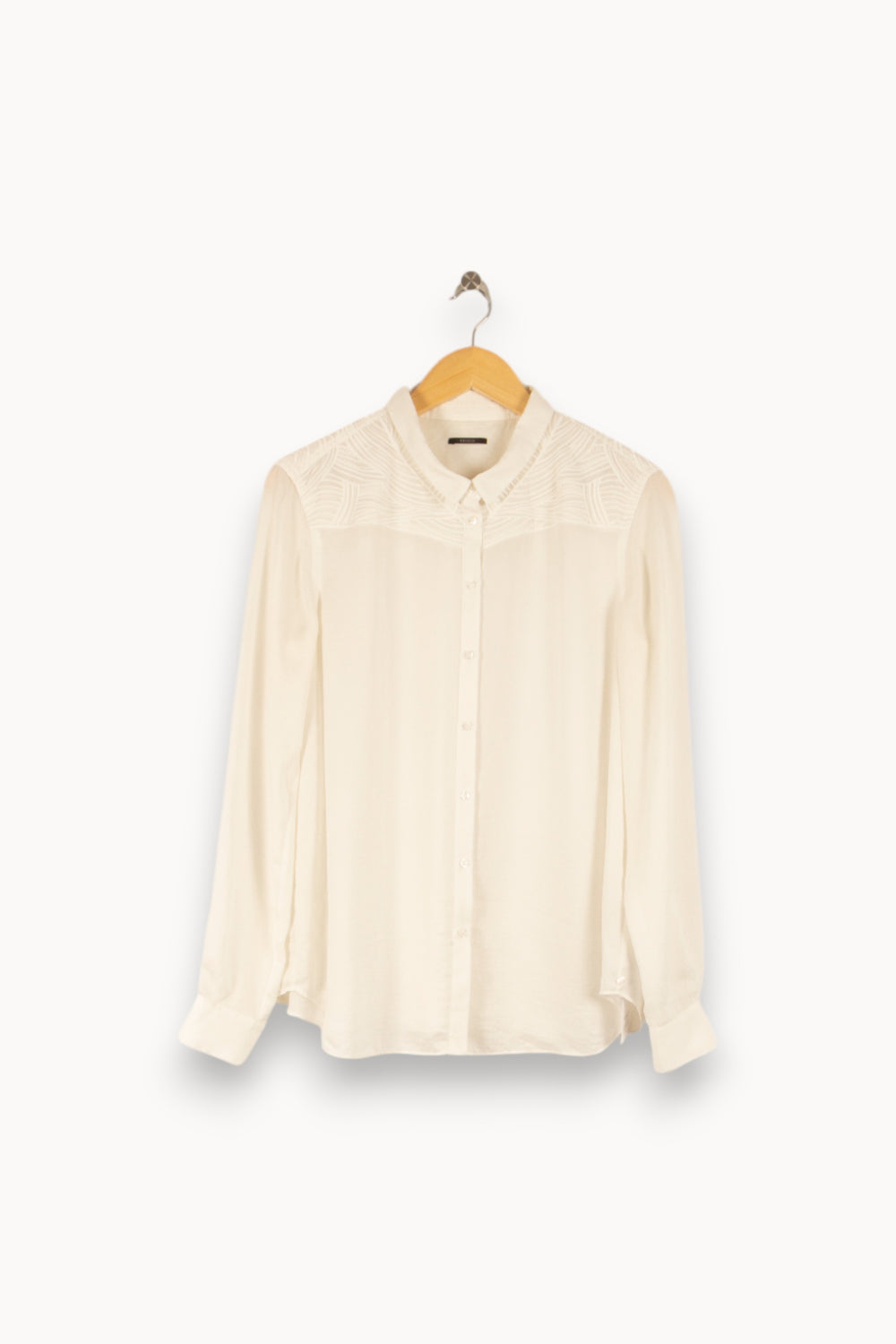Chemise Blanche - Taille 40/L de la marque IKKS | PARAD48350 - Vendu par Paradigme - Image 2