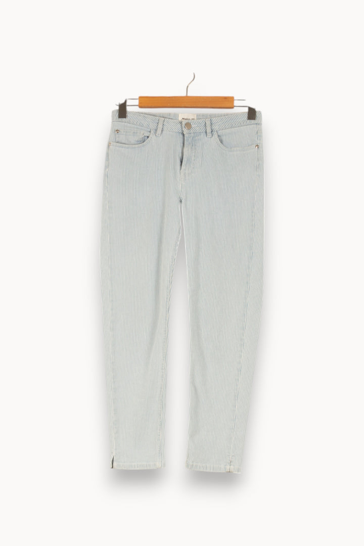 Jean Bleu Clair - Taille M/38 de la marque Maison 123 | PARAD48357 - Vendu par Paradigme - Image 2
