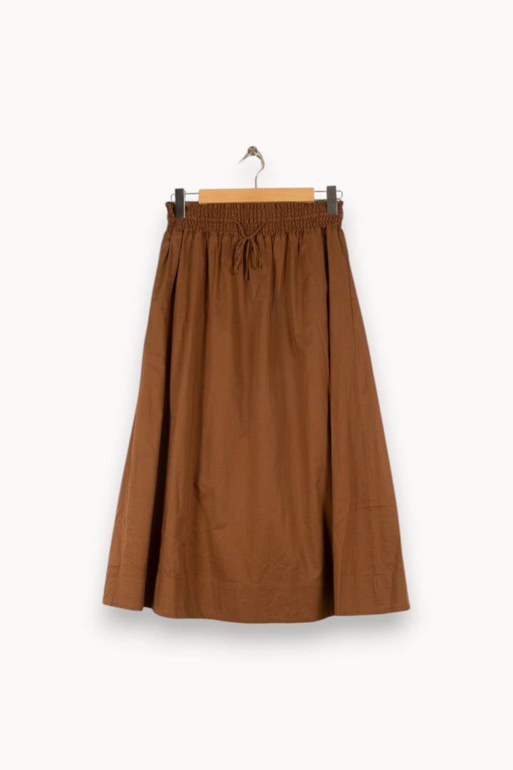 Jupe Longue Marron - Taille S/36 de la marque Comptoir des Cotonniers | PARAD48363 - Vendu par Paradigme - Image 2