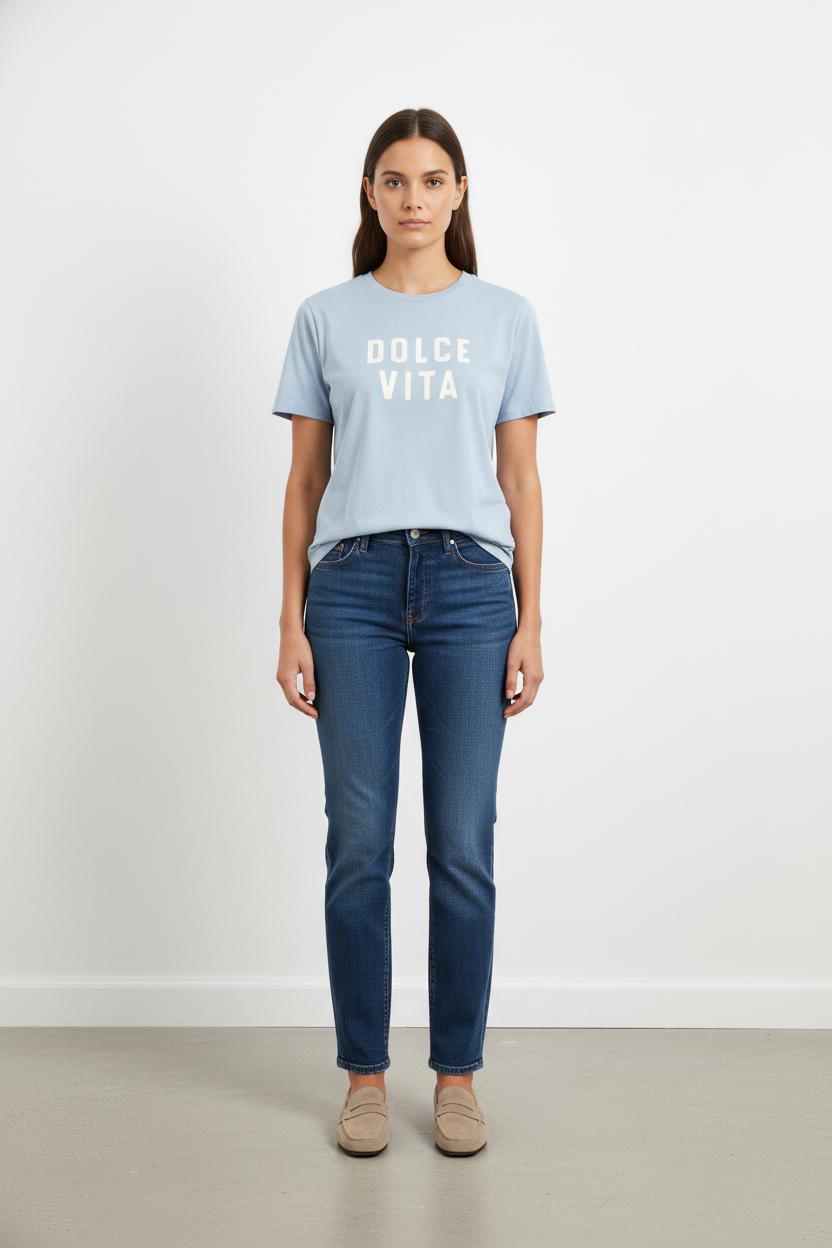 Tee-shirt Bleu - Taille M/38