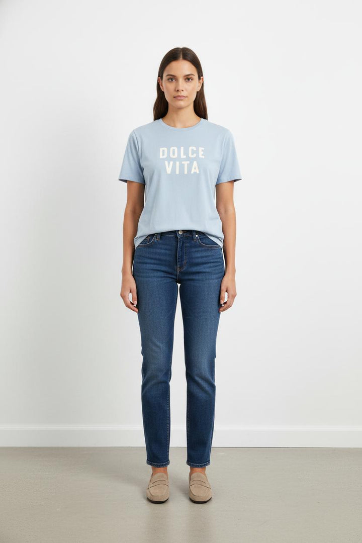 Tee-shirt Bleu - Taille M/38