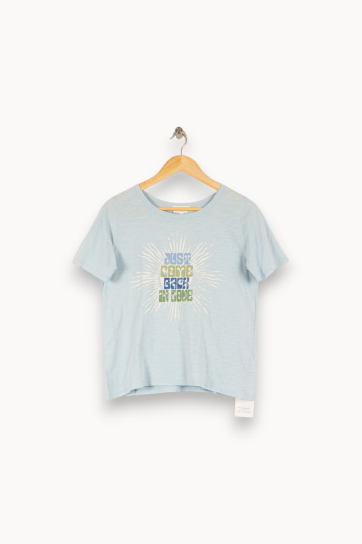 Tee-shirt Bleu - Taille S/36 de la marque Maison 123 | PARAD48377 - Vendu par Paradigme - Image 2