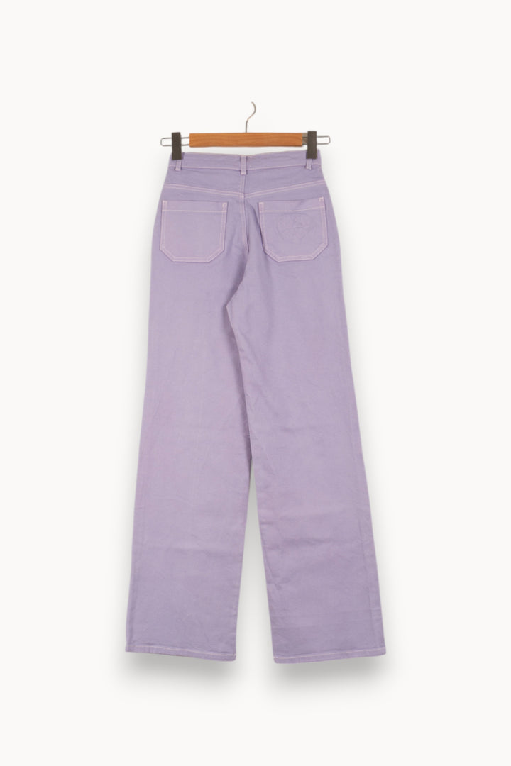 Jean Violet - Taille XS/34 de la marque Soi Paris | PARAD48383 - Vendu par Paradigme - Image 4