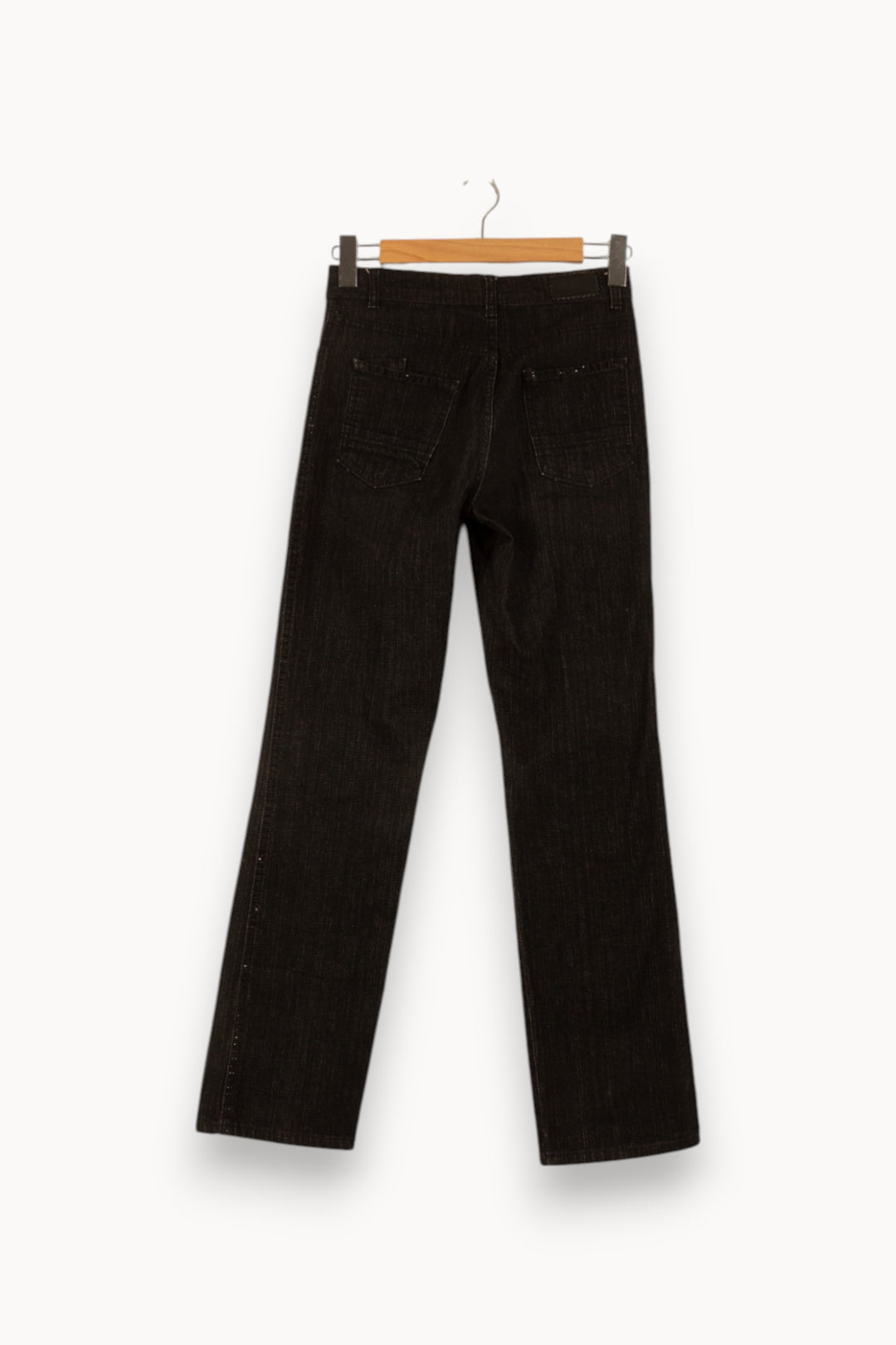 Jean Noir - Taille S/36 de la marque Caroll | PARAD48386 - Vendu par Paradigme - Image 4