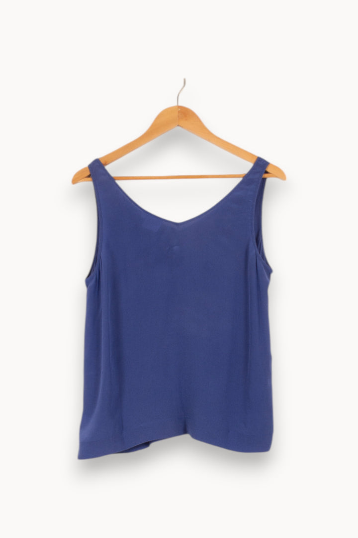 Débardeur Bleu - Taille M/38 de la marque Soi Paris | PARAD48389 - Vendu par Paradigme - Image 4