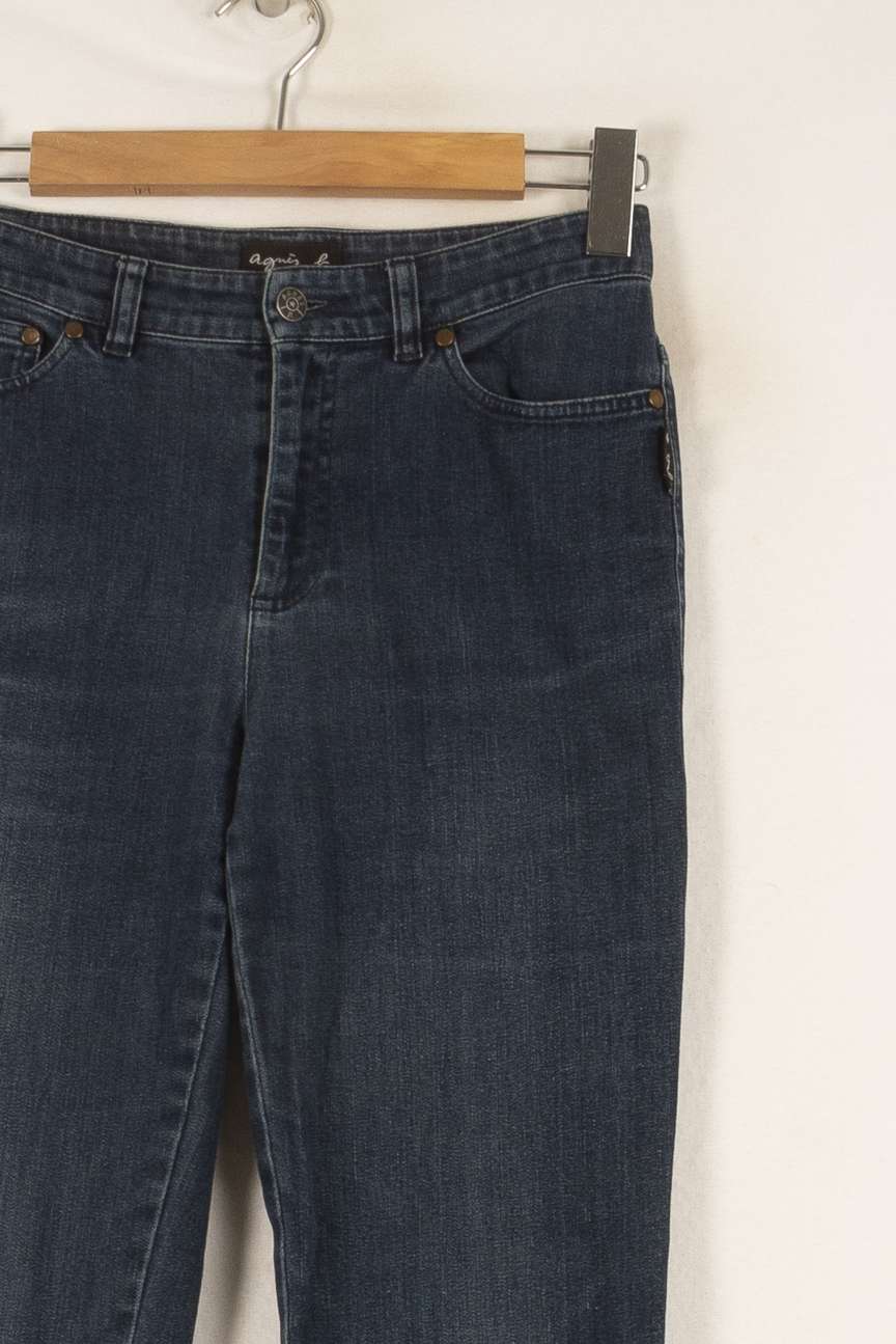 Jean Bleu - Taille M/38 de la marque Agnès b. | PARAD48390 - Vendu par Paradigme - Image 3