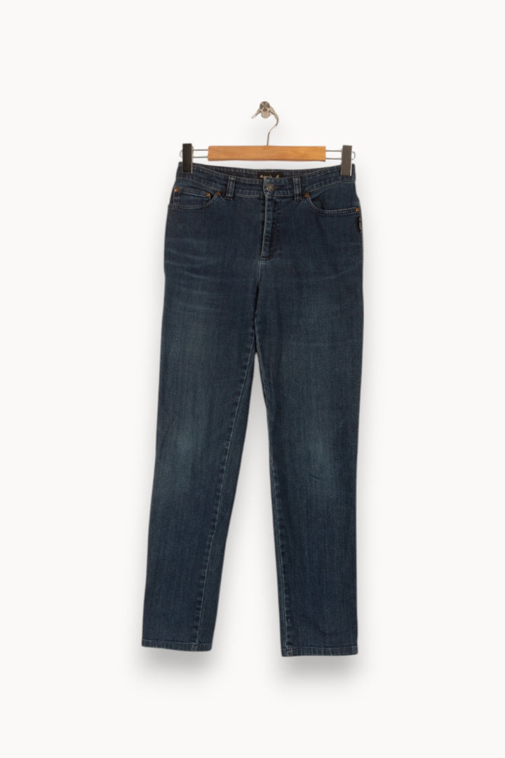 Jean Bleu - Taille M/38 de la marque Agnès b. | PARAD48390 - Vendu par Paradigme - Image 2