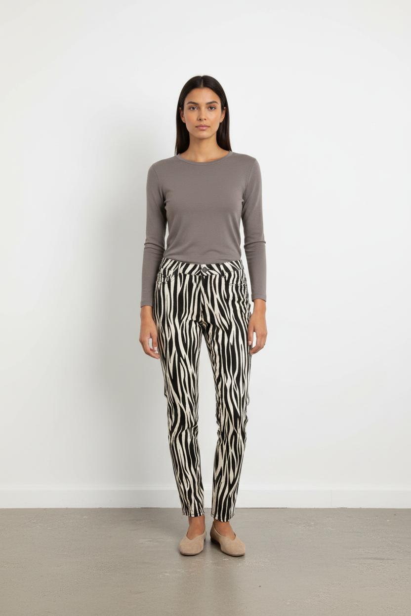 Pantalon Noir et Blanc - Taille M/38