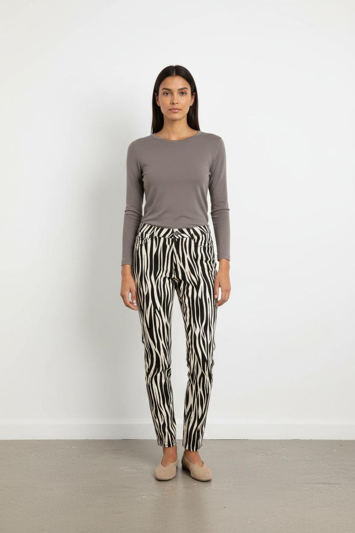 Pantalon Noir et Blanc - Taille M/38