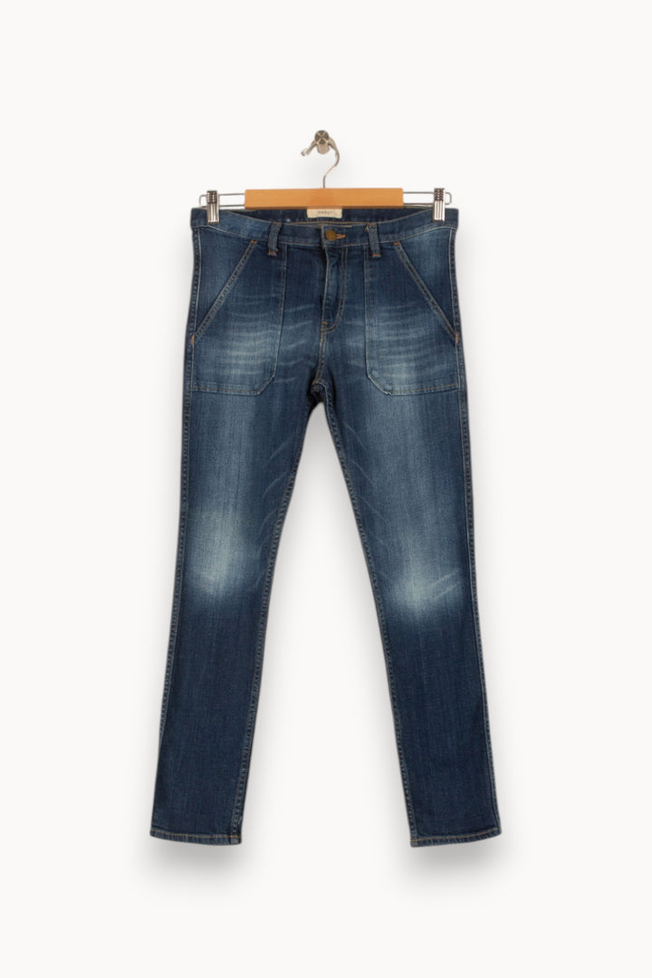 Jean Bleu - Taille XS/34 de la marque ba&sh | PARAD48407 - Vendu par Paradigme - Image 2