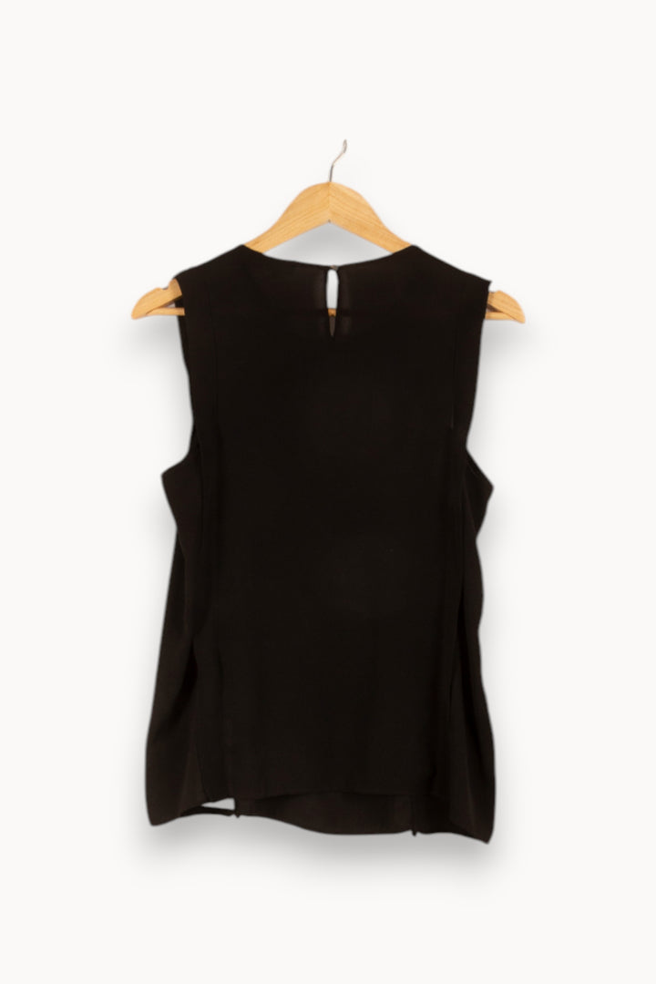 Blouse Noire - Taille M/38 de la marque Claudie Pierlot | PARAD48409 - Vendu par Paradigme - Image 4