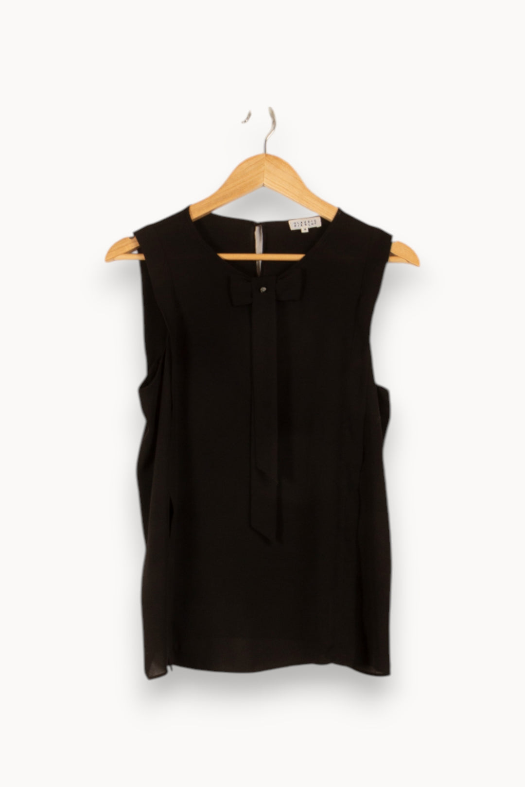 Blouse Noire - Taille M/38 de la marque Claudie Pierlot | PARAD48409 - Vendu par Paradigme - Image 2