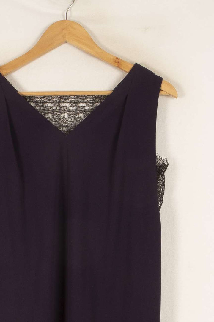 Robe Droite Violette - Taille XS/34 de la marque The Kooples | PARAD48418 - Vendu par Paradigme - Image 3