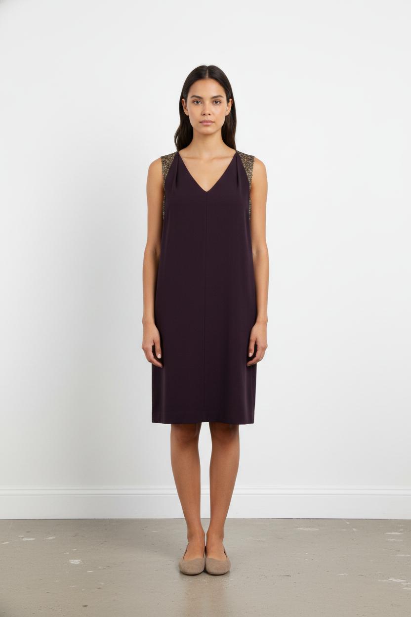 Robe Droite Violette - Taille XS/34