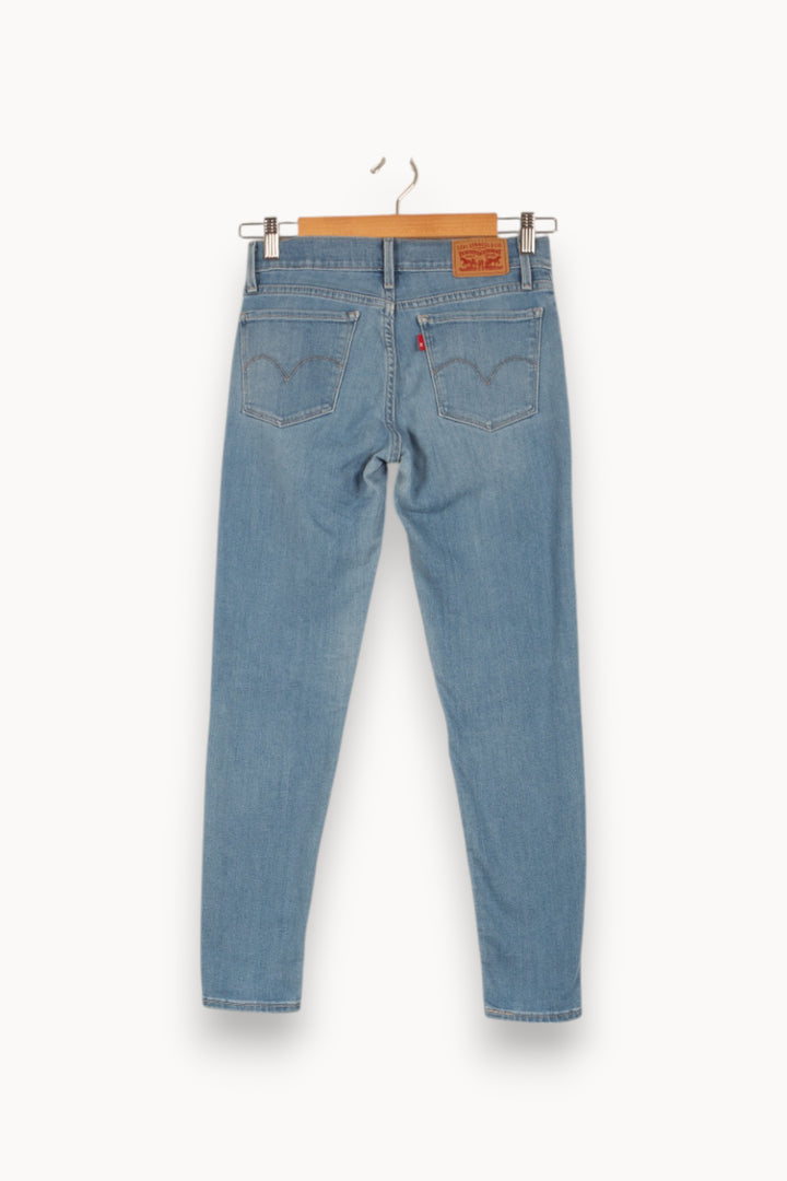 Jean Skinny Bleu - Taille S/36 de la marque Levi's | PARAD48420 - Vendu par Paradigme - Image 4