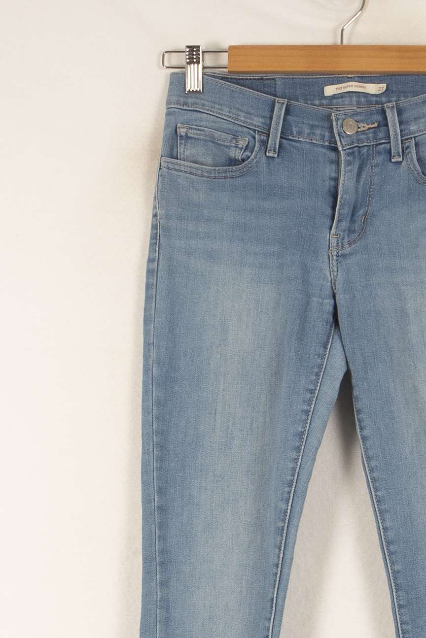 Jean Skinny Bleu - Taille S/36 de la marque Levi's | PARAD48420 - Vendu par Paradigme - Image 3