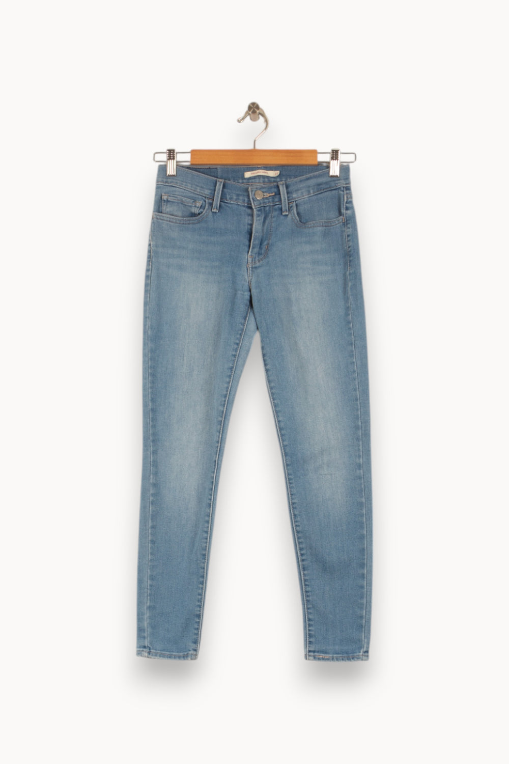 Jean Skinny Bleu - Taille S/36 de la marque Levi's | PARAD48420 - Vendu par Paradigme - Image 2