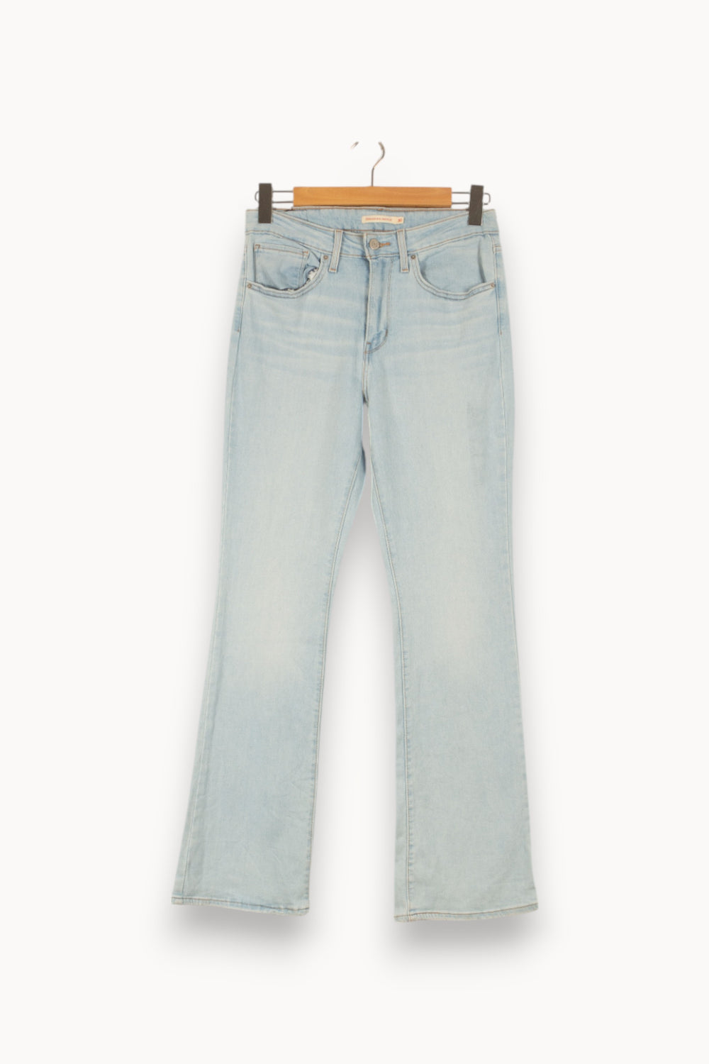 Jean Bootcut Bleu Clair - Taille L/40 de la marque Levi's | PARAD48423 - Vendu par Paradigme - Image 2