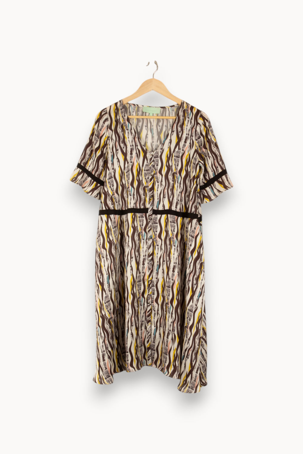 Robe Midi Multicolore - Taille S/36 de la marque Heimstone | PARAD48425 - Vendu par Paradigme - Image 2