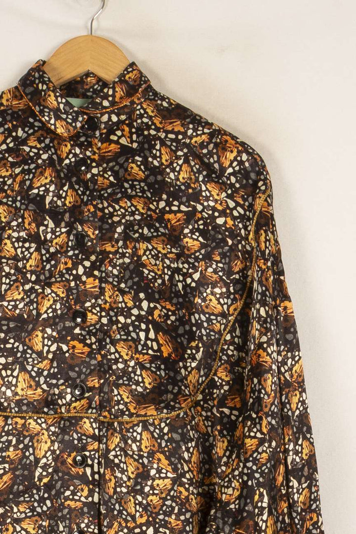 Chemise Marron et Orange - Taille XS/34 de la marque Heimstone | PARAD48426 - Vendu par Paradigme - Image 3