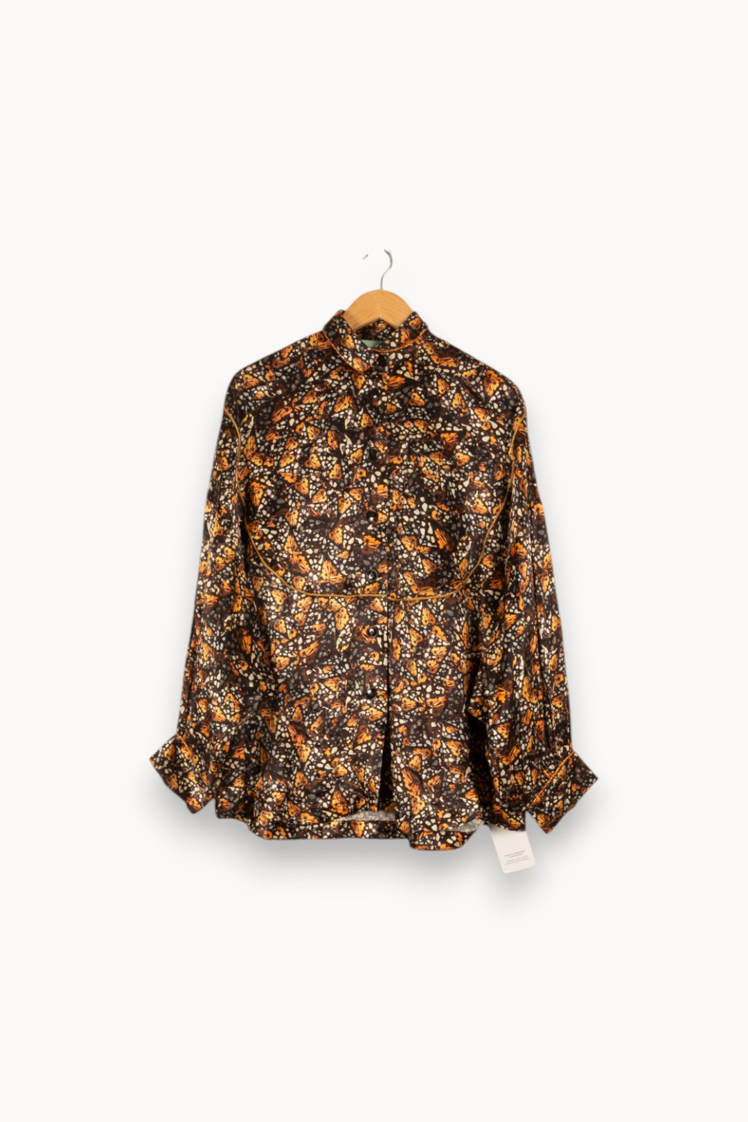 Chemise Marron et Orange - Taille XS/34 de la marque Heimstone | PARAD48426 - Vendu par Paradigme - Image 2