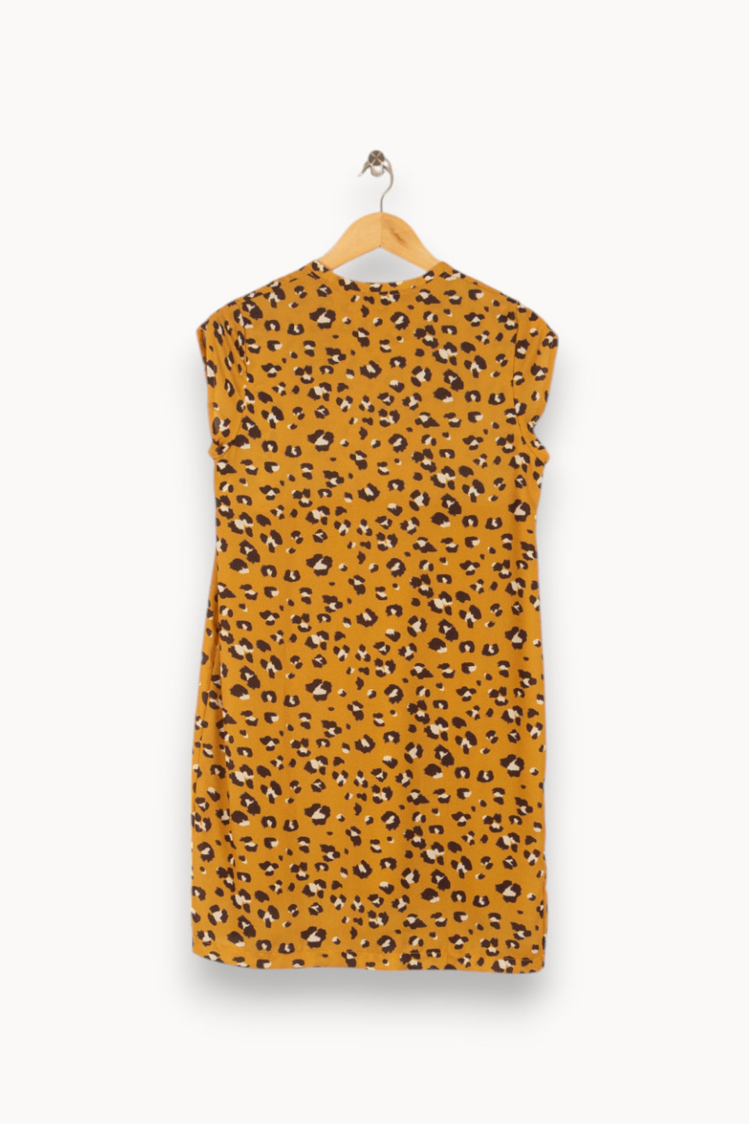 Robe Courte & Midi Jaune - Taille S/36 de la marque La Fée Maraboutée | PARAD48428 - Vendu par Paradigme - Image 4