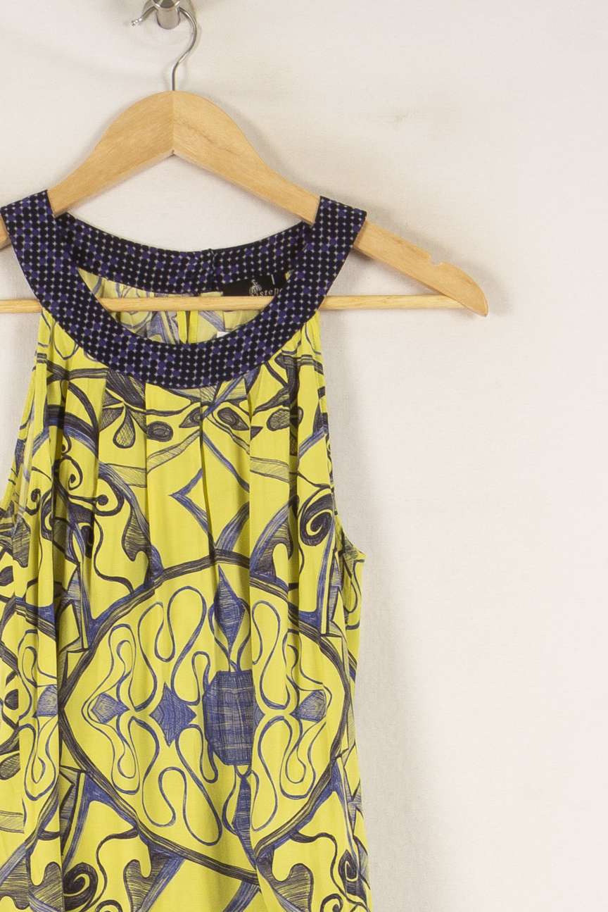Robe Courte & Midi Jaune - Taille S/36 de la marque One Step | PARAD48429 - Vendu par Paradigme - Image 3