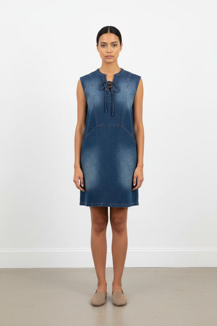 Robe Courte Bleu - Taille S/36
