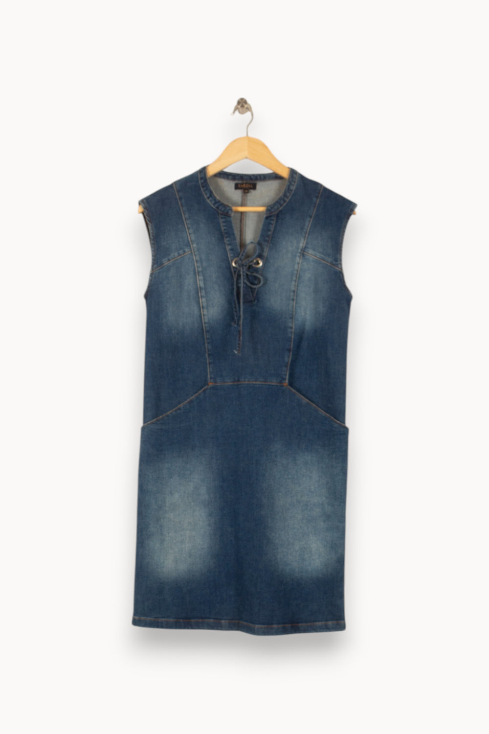 Robe Courte & Midi Bleu - Taille S/36 de la marque Caroll | PARAD48431 - Vendu par Paradigme - Image 2