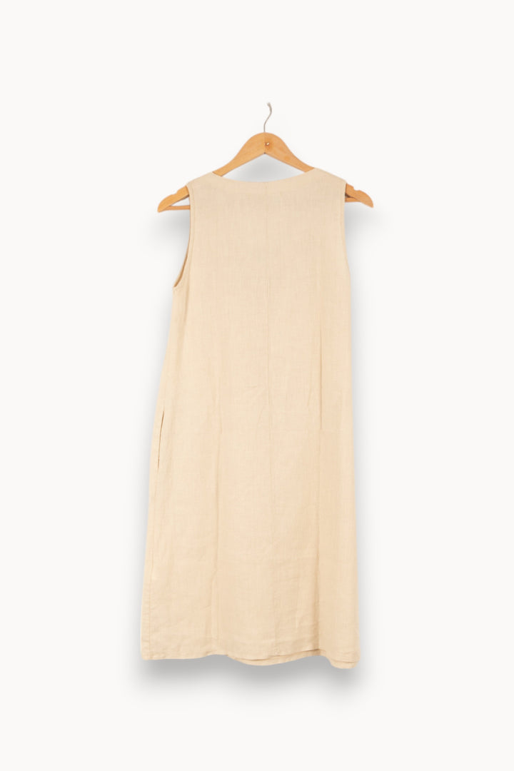 Robe Courte & Midi Beige - Taille S/36 de la marque La Fée Maraboutée | PARAD48433 - Vendu par Paradigme - Image 4