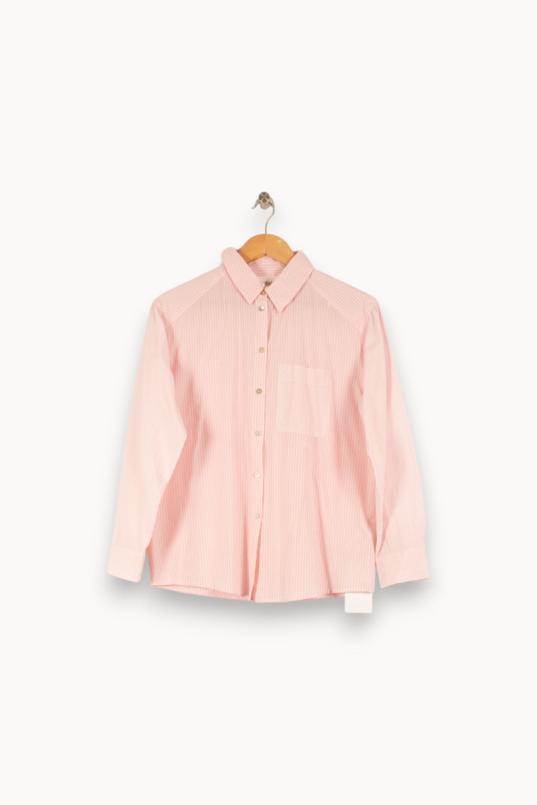 Chemise Rose - Taille XS/34 de la marque ba&sh | PARAD48434 - Vendu par Paradigme - Image 2