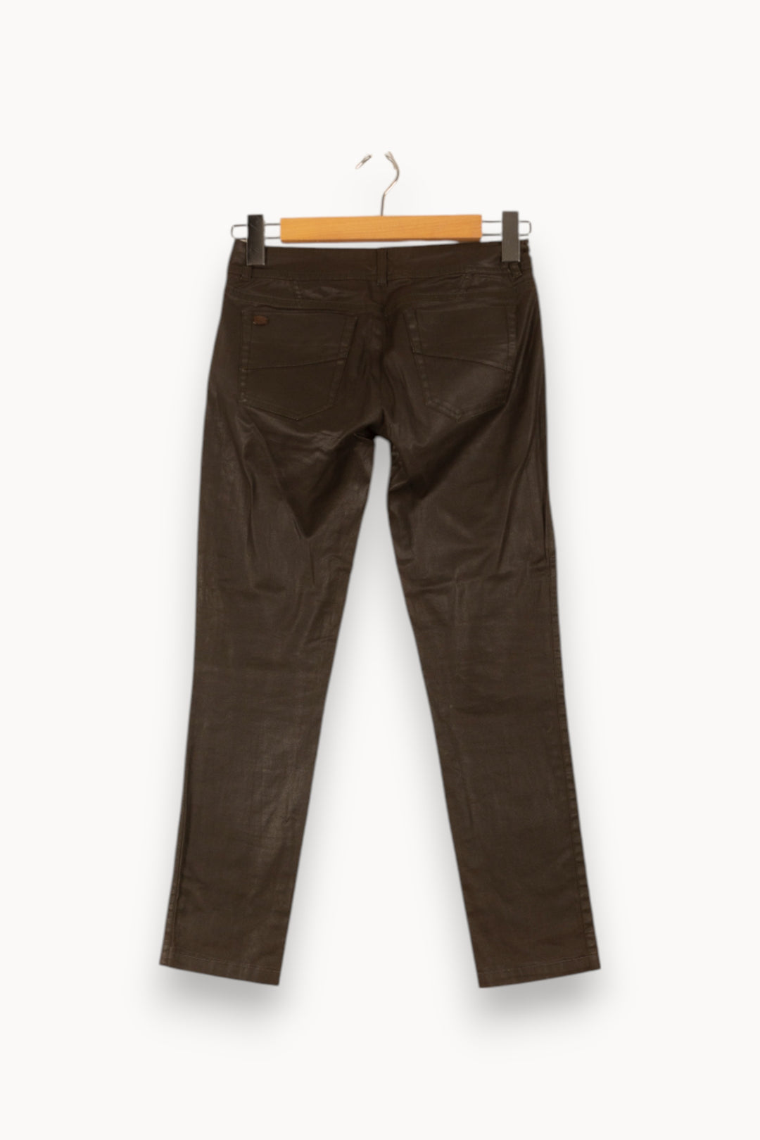 Pantalon Vert - Taille XS/34 de la marque IKKS | PARAD48441 - Vendu par Paradigme - Image 4
