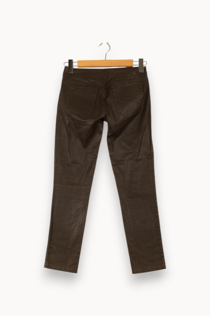 Pantalon Vert - Taille XS/34 de la marque IKKS | PARAD48441 - Vendu par Paradigme - Image 4