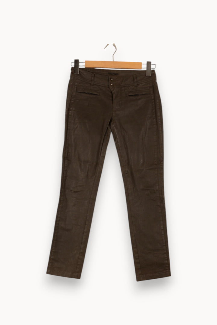Pantalon Vert - Taille XS/34 de la marque IKKS | PARAD48441 - Vendu par Paradigme - Image 2