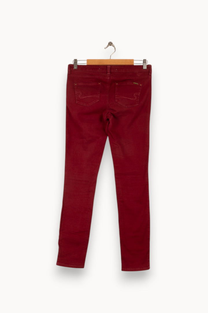 Jean Bordeaux - Taille L/40 de la marque Sud express | PARAD48448 - Vendu par Paradigme - Image 4