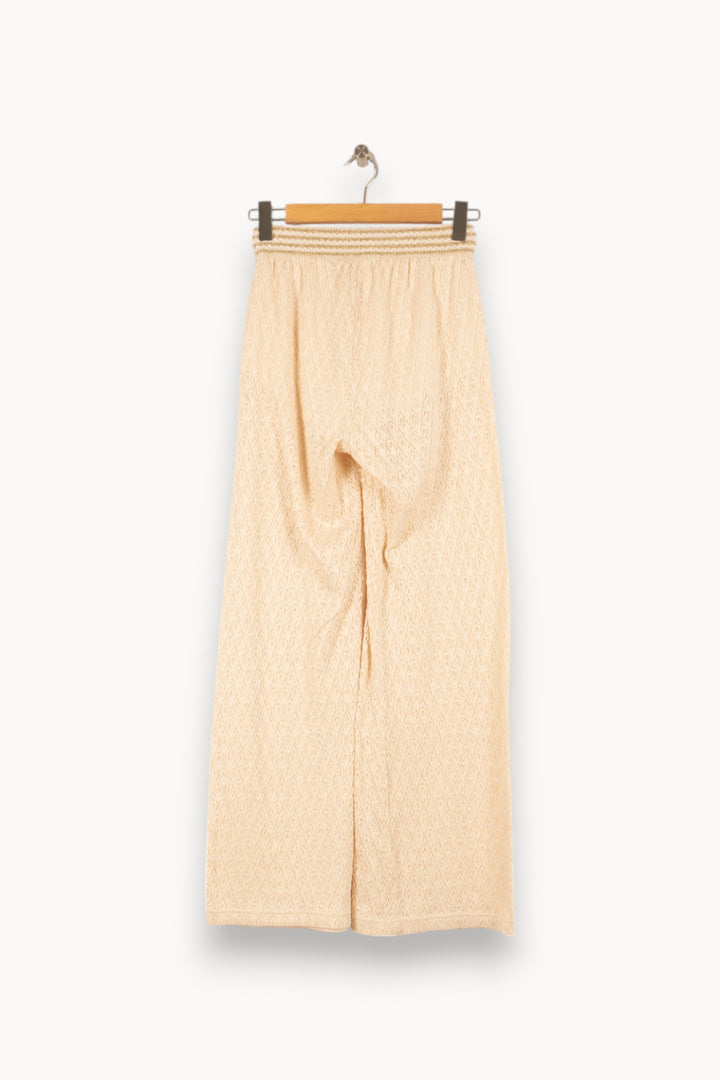Pantalon Large Beige - Taille S/36 de la marque Imprevu | PARAD48451 - Vendu par Paradigme - Image 4