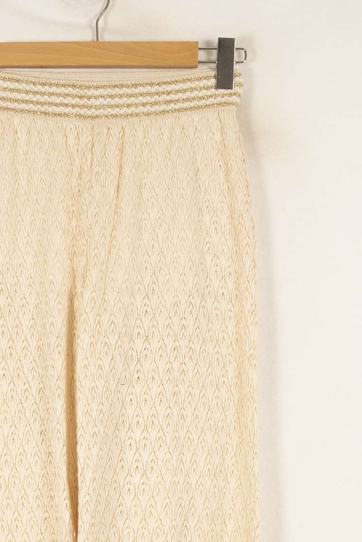 Pantalon Large Beige - Taille S/36 de la marque Imprevu | PARAD48451 - Vendu par Paradigme - Image 3