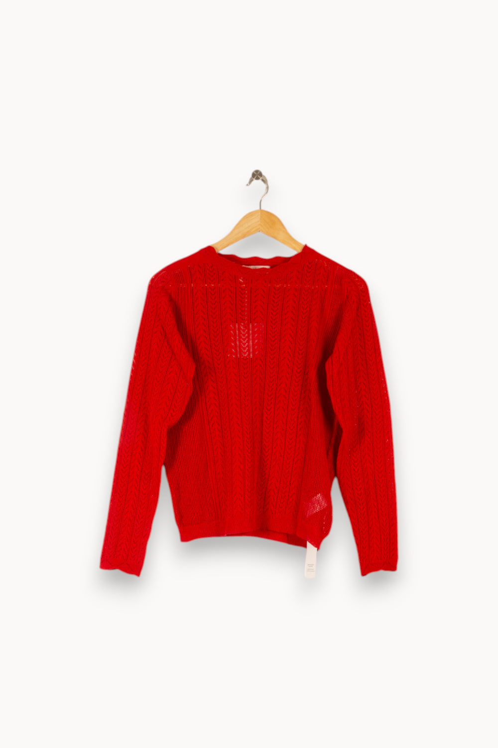 Pull Rouge - Taille S/36 de la marque Imprevu | PARAD48454 - Vendu par Paradigme - Image 2