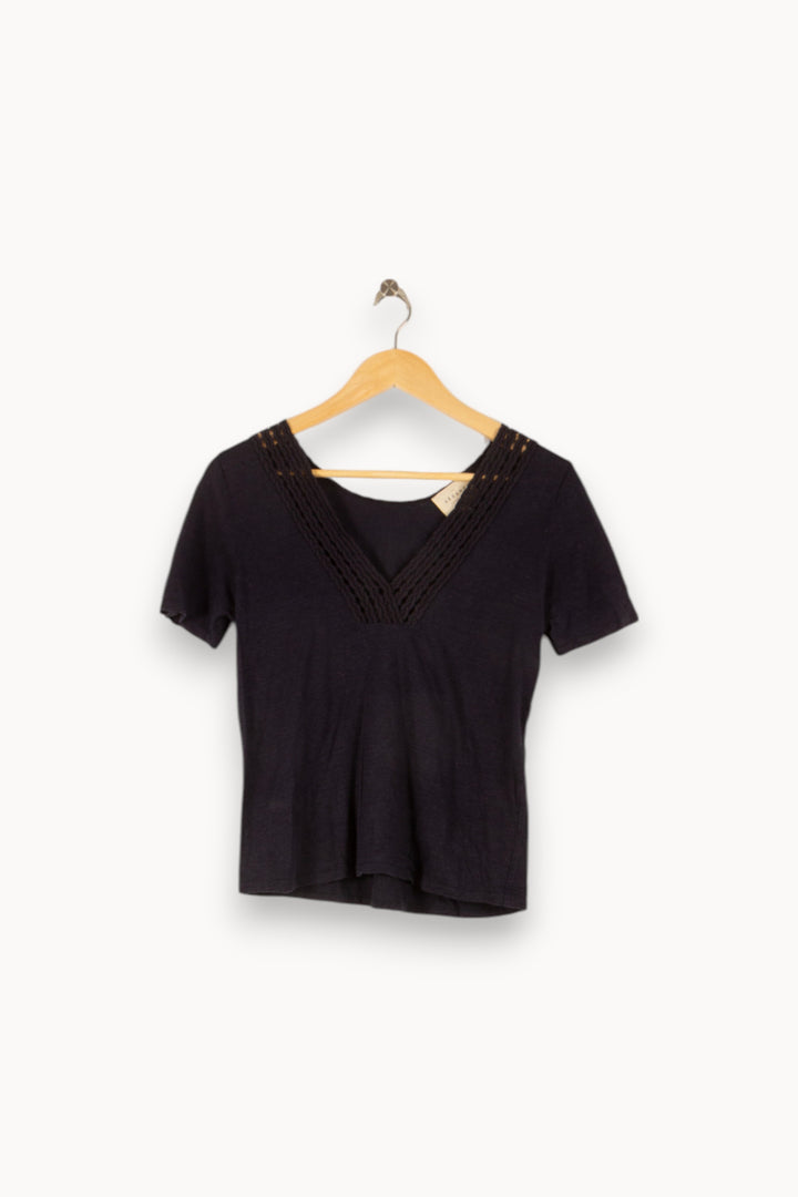 Tee-shirt Bleu - Taille S/36 de la marque Sézane | PARAD48461 - Vendu par Paradigme - Image 2