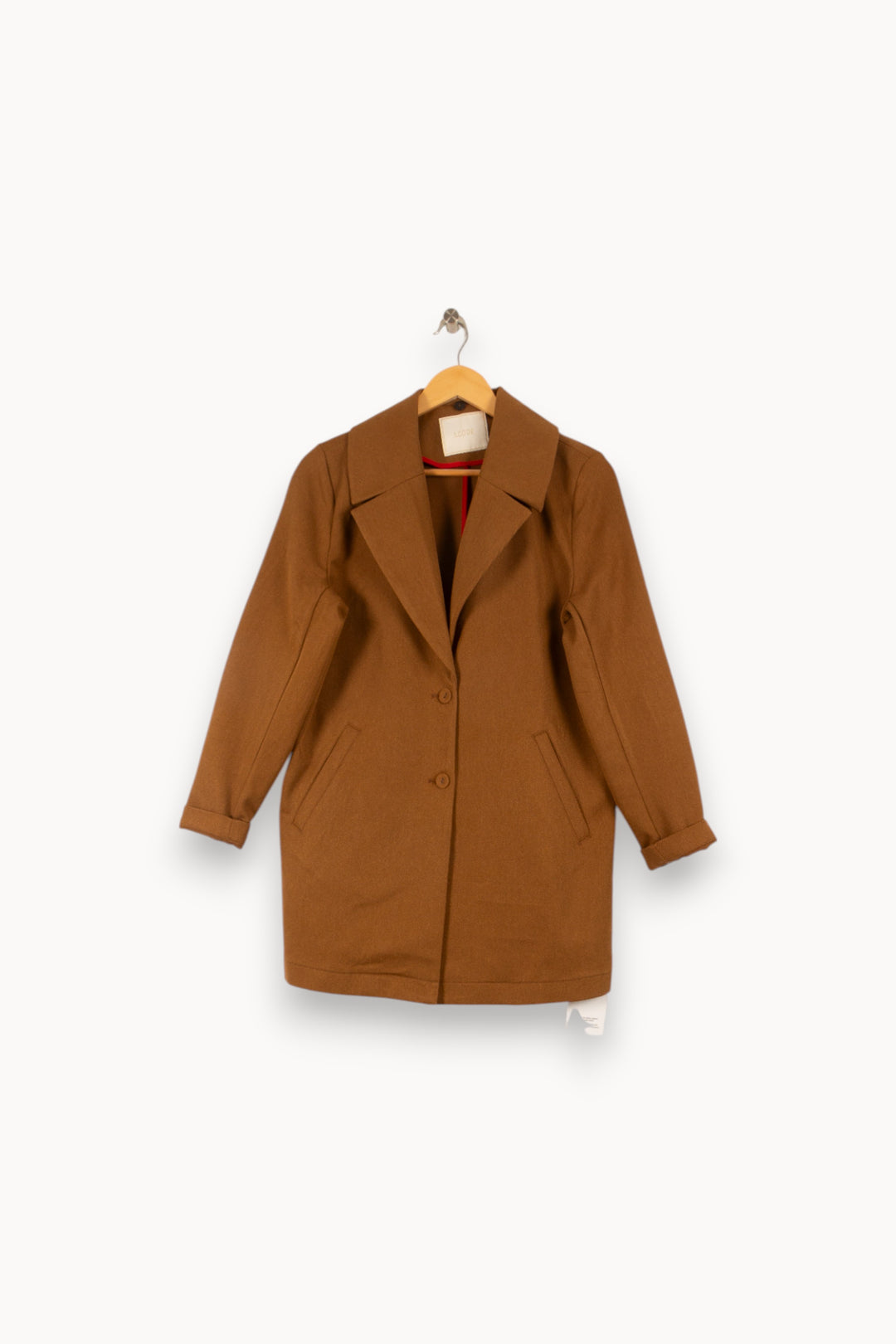 Manteau Marron - Taille S/36 de la marque I.Code | PARAD48462 - Vendu par Paradigme - Image 2