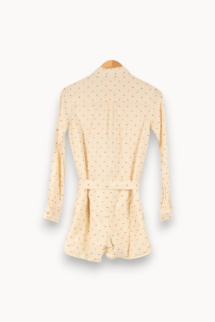 Combishort Blanche - Taille S/36 de la marque Sézane | PARAD48464 - Vendu par Paradigme - Image 4