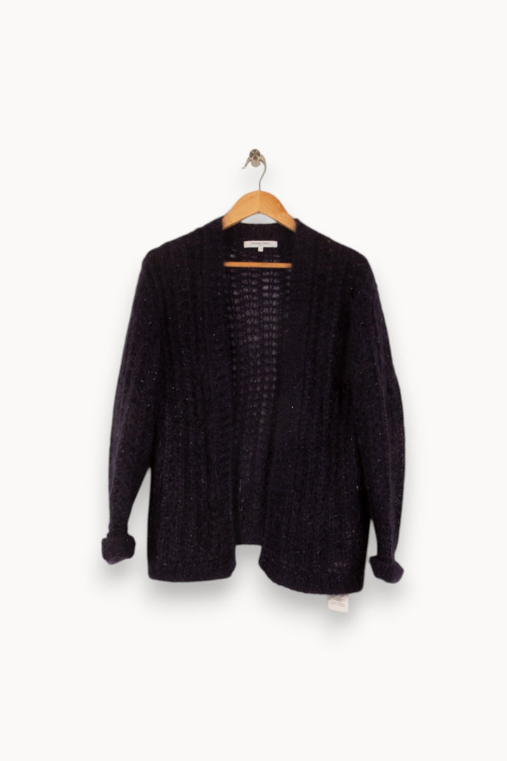 Cardigan Bleu - Taille S/36 de la marque Gerard Darel | PARAD48466 - Vendu par Paradigme - Image 2