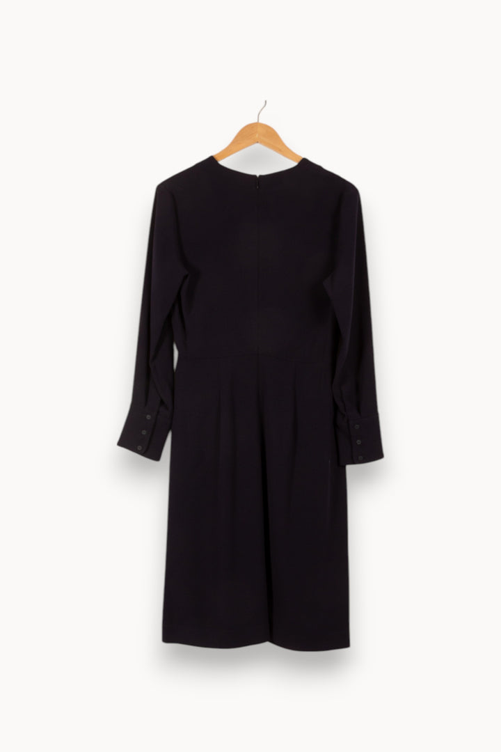 Robe Portefeuille Bleue - Taille M/38 de la marque Ines de la Fressange Paris | PARAD48469 - Vendu par Paradigme - Image 4