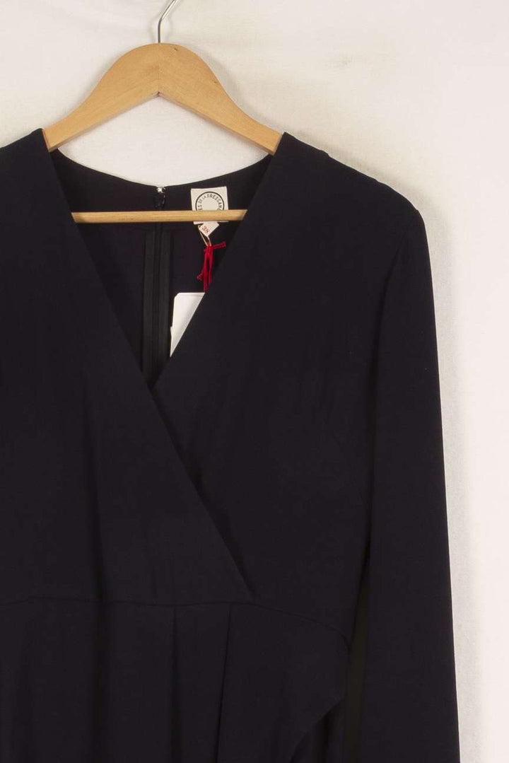 Robe Portefeuille Bleue - Taille M/38 de la marque Ines de la Fressange Paris | PARAD48469 - Vendu par Paradigme - Image 3